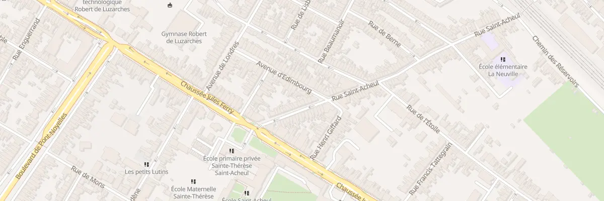 Plan du 27 Rue Saint-Acheul à Amiens