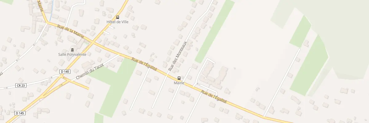 Plan du 6 Rue des Monteaux à D’Huison-Longueville