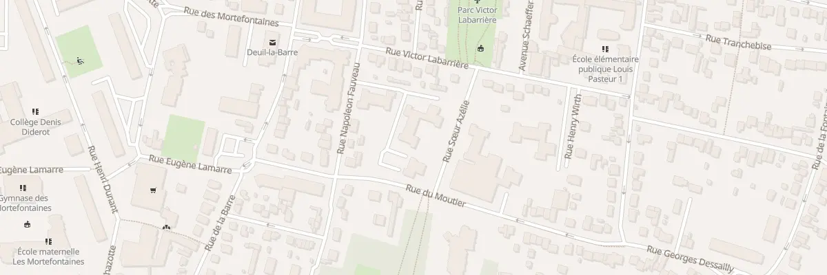 Plan du 31 Rue Soeur Azelie à Deuil-la-Barre
