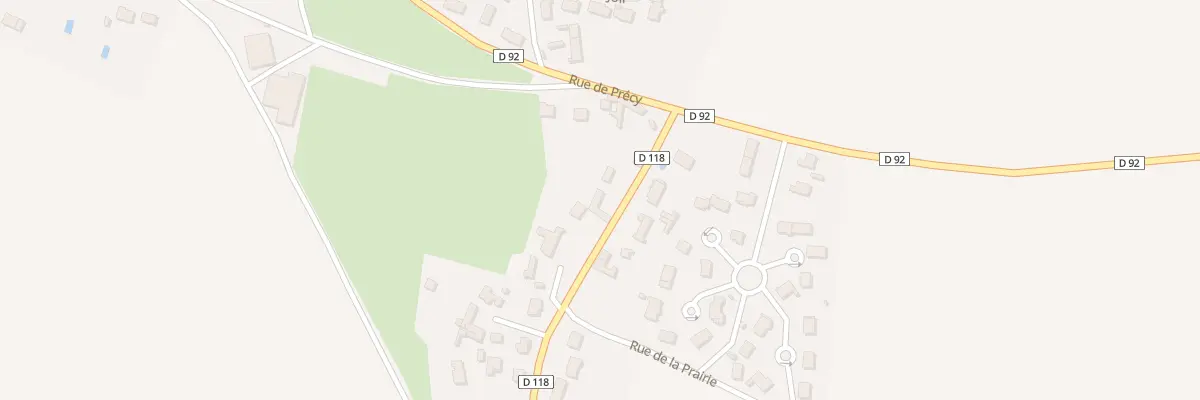 Plan du 98 Rue de Boran à Crouy-en-Thelle