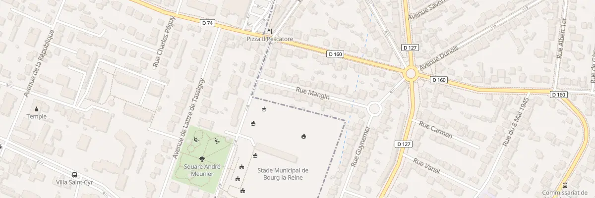 Plan du 23 Rue Mangin à L’Haÿ-les-Roses