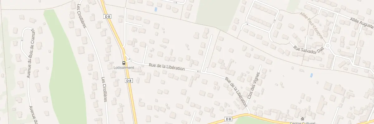 Plan du 76 Rue de la Libération à Saint-Vrain
