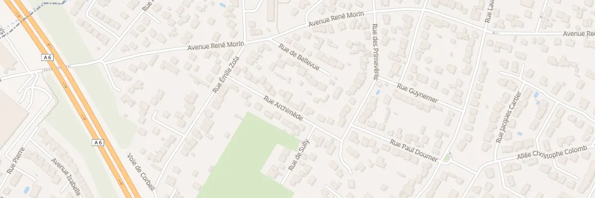 Plan du 12 Rue Archimède à Morangis
