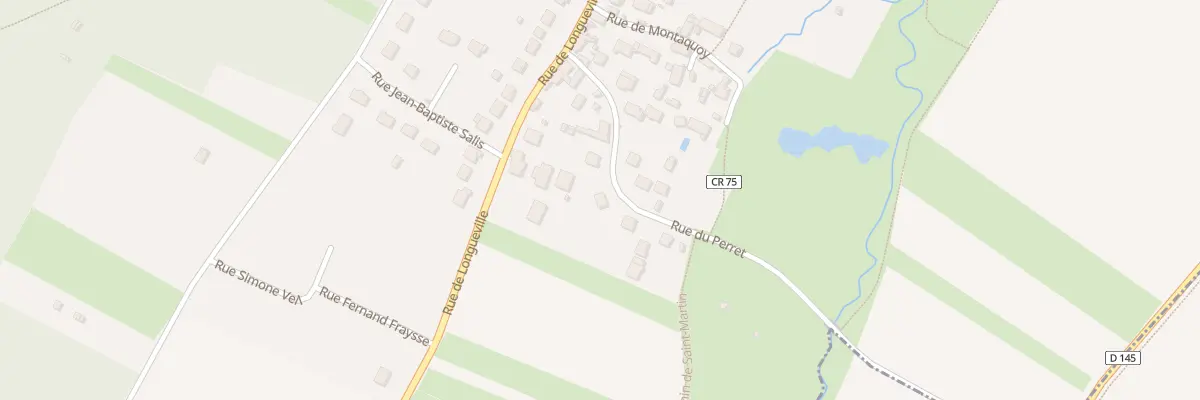 Plan du 10 Rue du Perret à Cerny