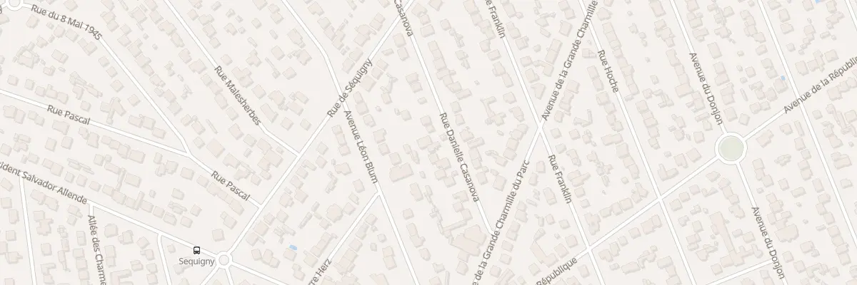 Plan du 86 Rue Daniele Casanova à Sainte-Geneviève-des-Bois