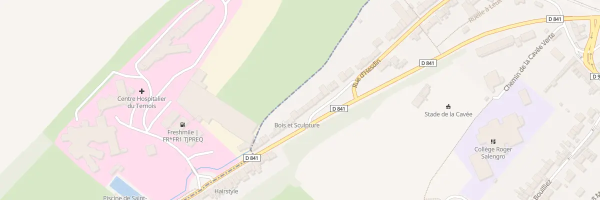 Plan du 146 Rue d’Hesdin à Saint-Pol-sur-Ternoise