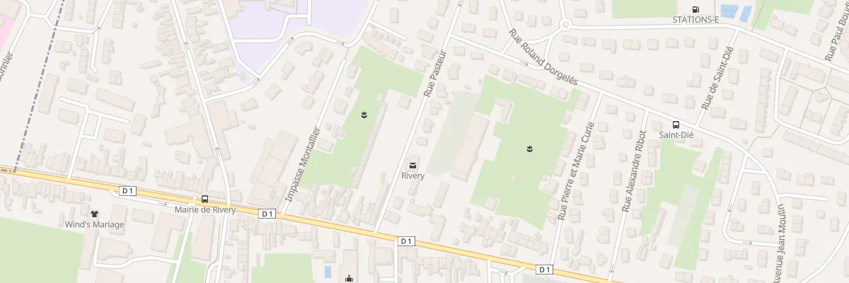 Plan du 2 Rue Pasteur à Rivery