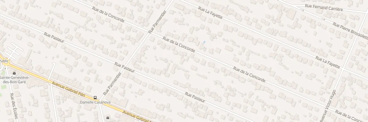 Plan du 82 Rue de la Concorde à Sainte-Geneviève-des-Bois