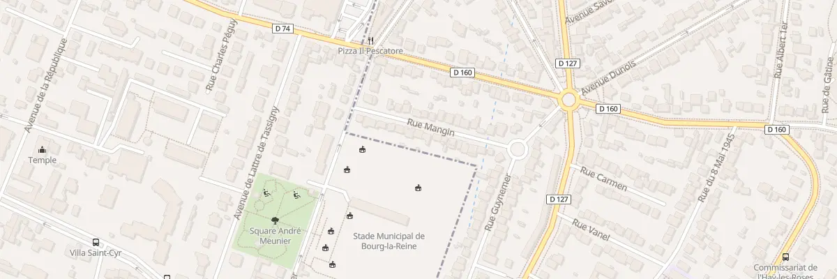 Plan du 21 Rue Mangin à L’Haÿ-les-Roses