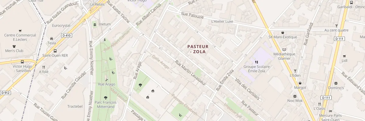 Plan du 13 Rue Martin Levasseur à Saint-Ouen-sur-Seine