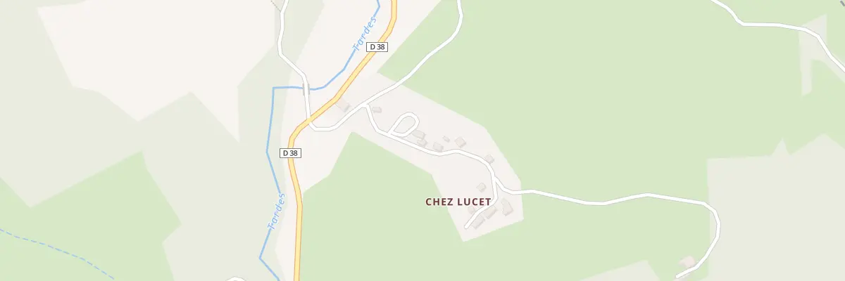 Plan du 5 Chez Lucet à Saint-Silvain-Bellegarde