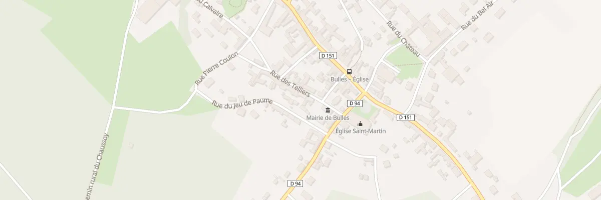Plan du 7 Rue des Telliers à Bulles