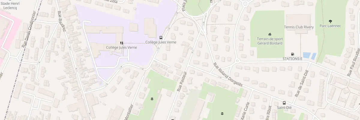 Plan du 7 Rue Pasteur à Rivery