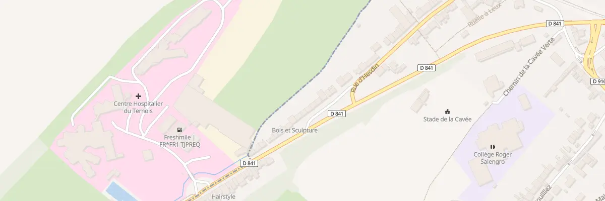 Plan du 144 Rue d’Hesdin à Saint-Pol-sur-Ternoise