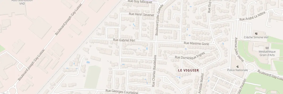 Plan du 5 Rue Gabriel Péri à Carcassonne