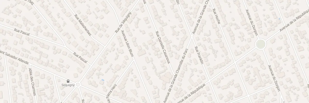 Plan du 92 Rue Daniele Casanova à Sainte-Geneviève-des-Bois