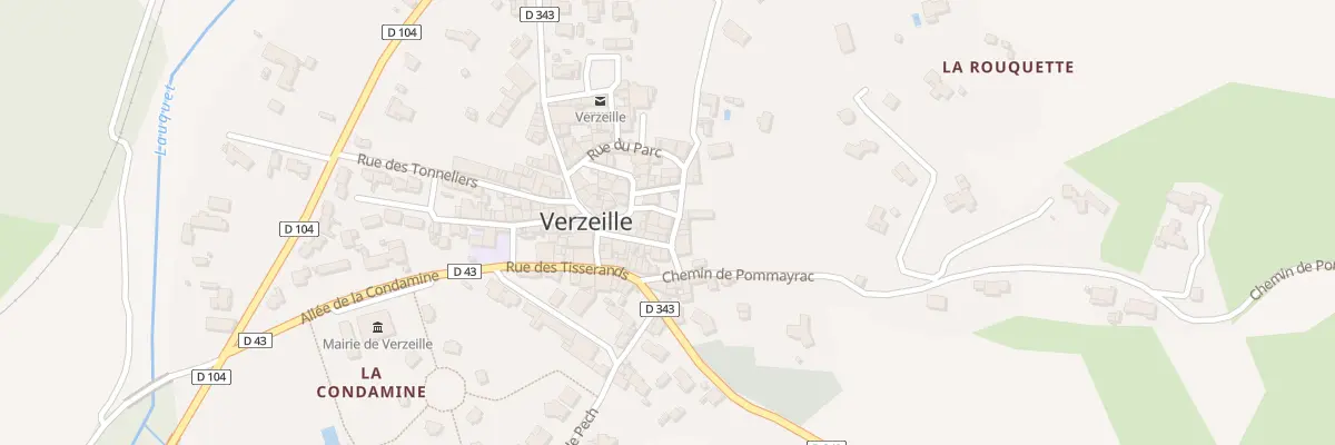 Plan du 69 Le Village à Verzeille