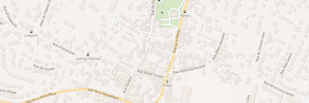 Plan du 9 Rue David d’Angers à Domont