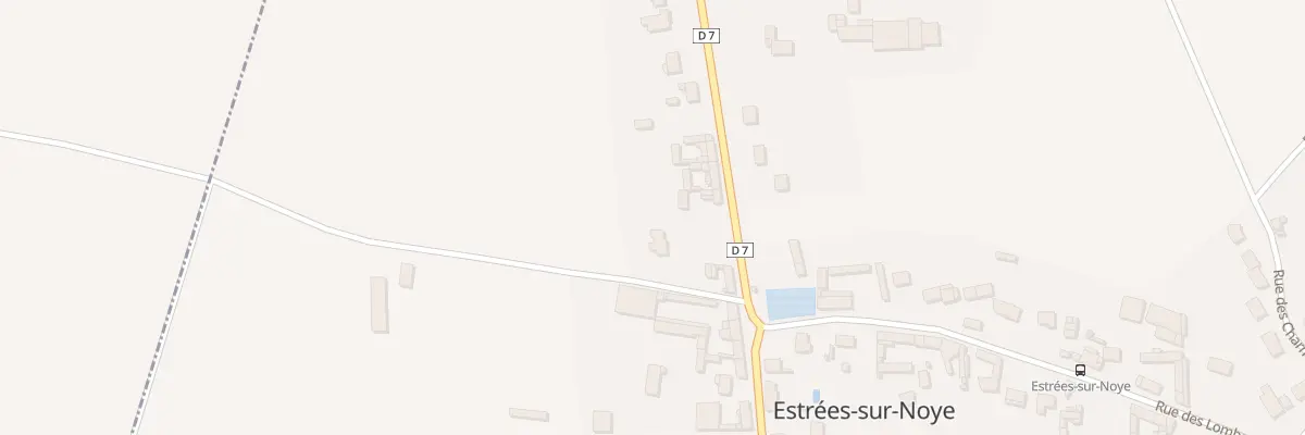 Plan du 19B Rue de la Chaussée à Estrées-sur-Noye