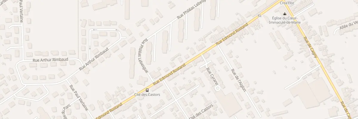 Plan du 94 Rue Edmond Rostand à Amiens