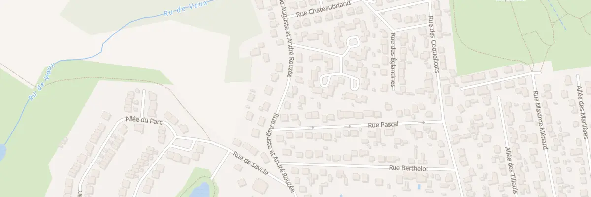 Plan du 16 Rue Auguste et André Rouzée à Domont