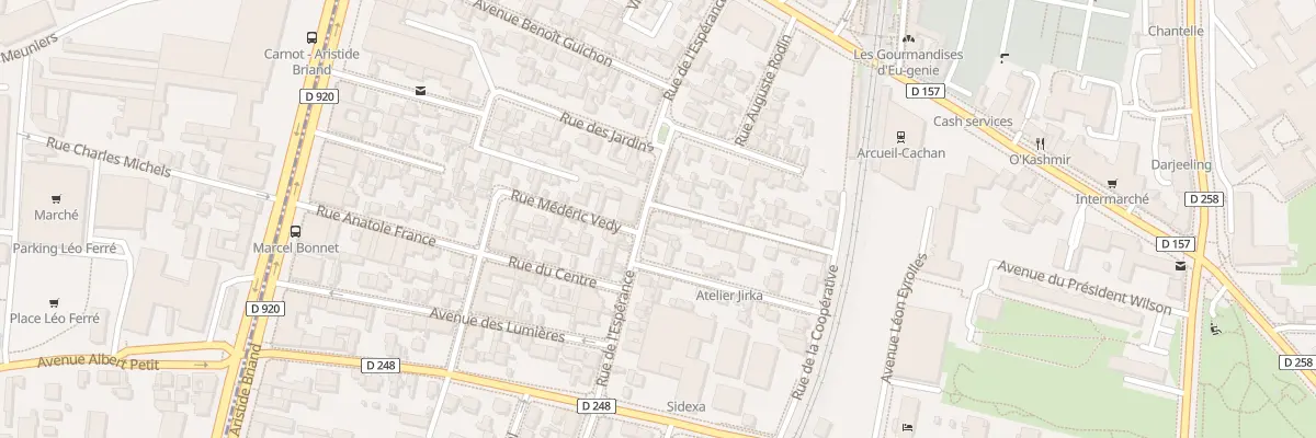 Plan du 17 Rue du Cdt Marchand à Cachan