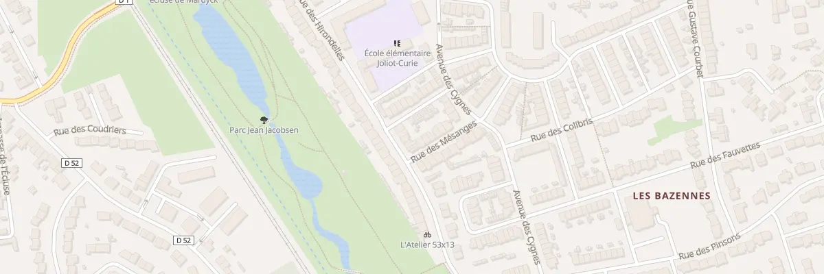 Plan du 24 Rue des Hirondelles Saint Pol à Dunkerque