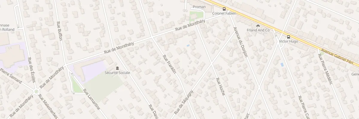 Plan du 35 Rue Franklin à Sainte-Geneviève-des-Bois