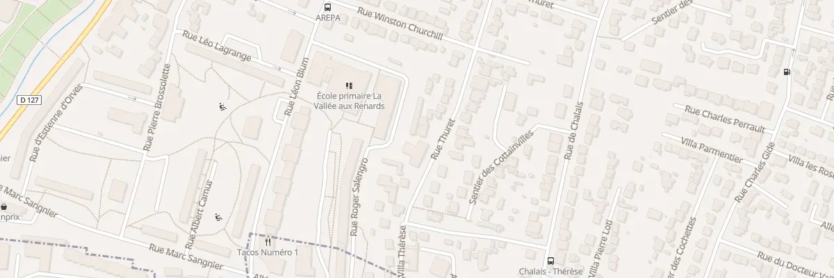 Plan du 52 Rue Thuret à L’Haÿ-les-Roses