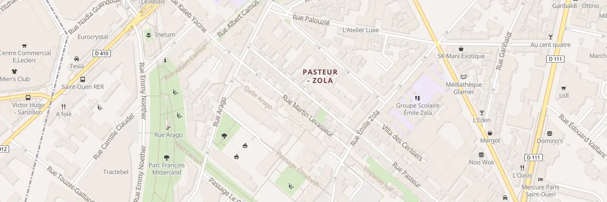 Plan du 15 Rue Martin Levasseur à Saint-Ouen-sur-Seine