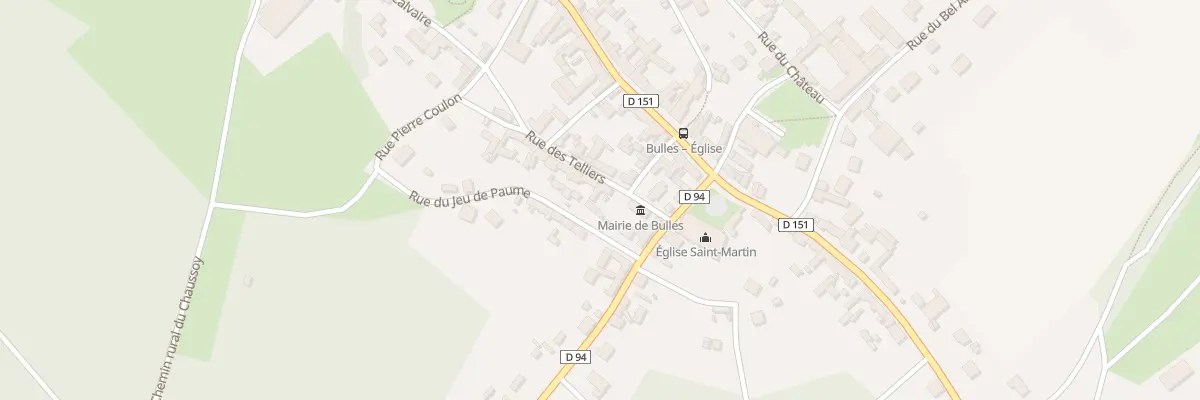 Plan du 5 Rue des Telliers à Bulles