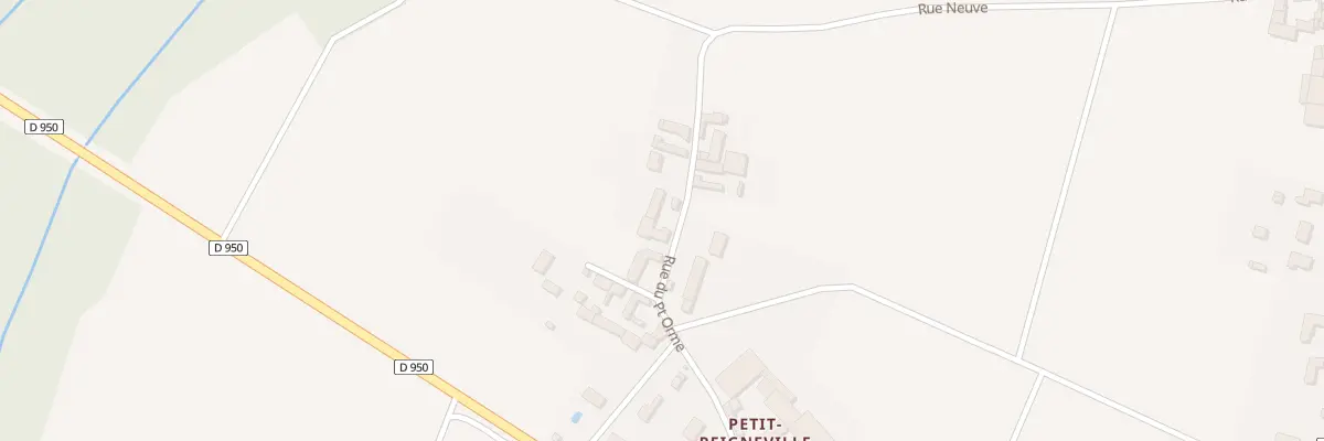 Plan du 8 Rue du Pt Orme à Yèvre-la-Ville