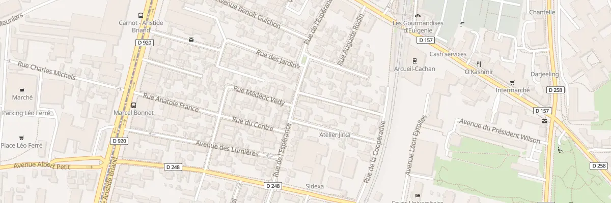 Plan du 15 Rue du Cdt Marchand à Cachan
