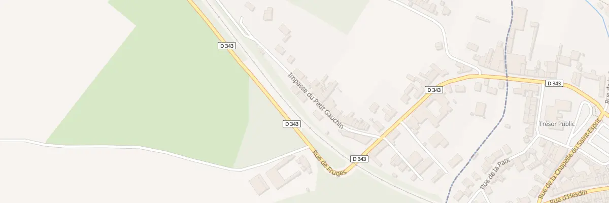 Plan du 131 Imp du Petit Gauchin à Gauchin-Verloingt