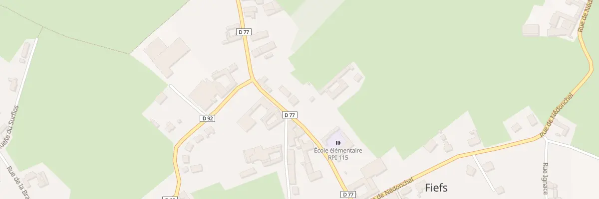 Plan du 17 Rue de Febvin à Fiefs
