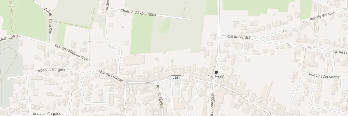 Plan du 23 Rue Haute à Deuil-la-Barre
