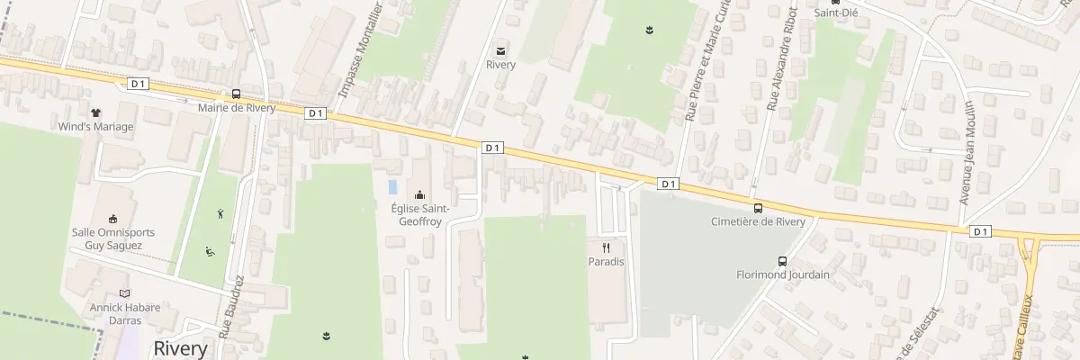 Plan du 100 Rue Thuillier Delambre à Rivery