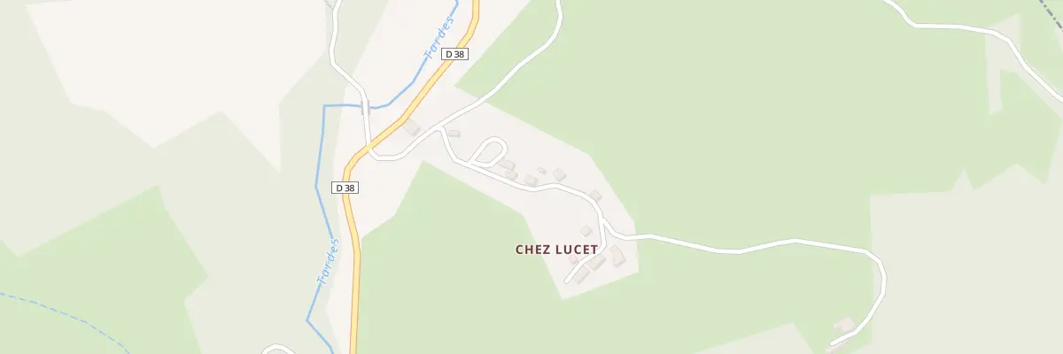 Plan du 7 Chez Lucet à Saint-Silvain-Bellegarde
