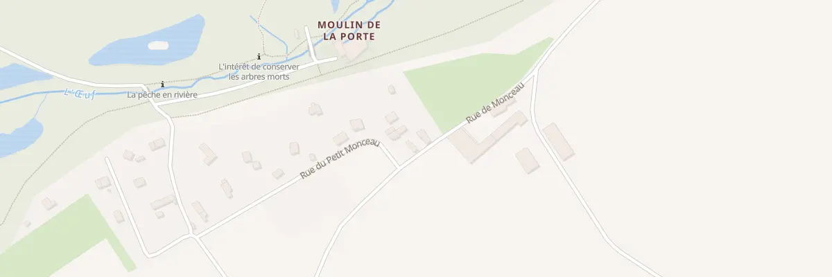 Plan du 6 Rue de Monceau à Estouy