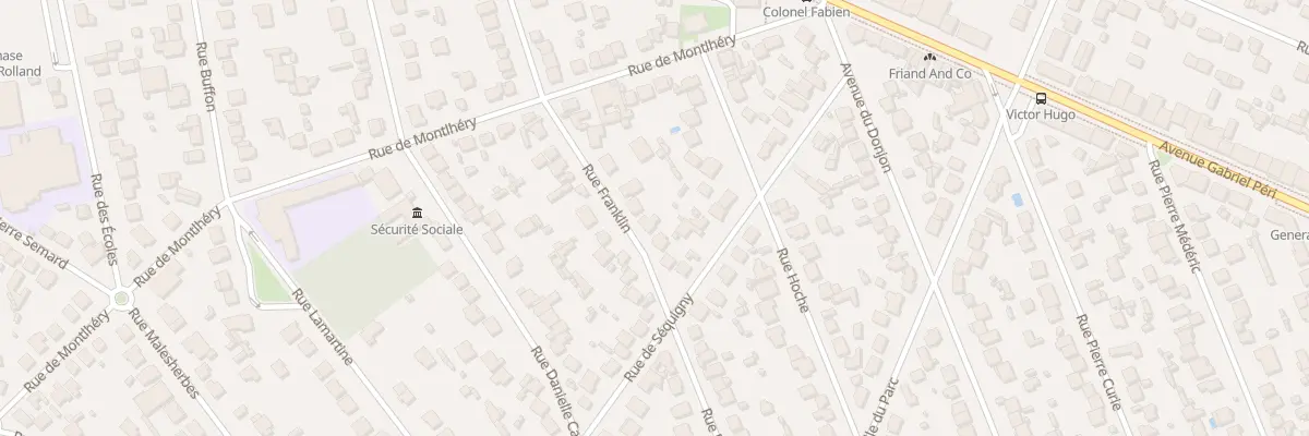 Plan du 39 Rue Franklin à Sainte-Geneviève-des-Bois