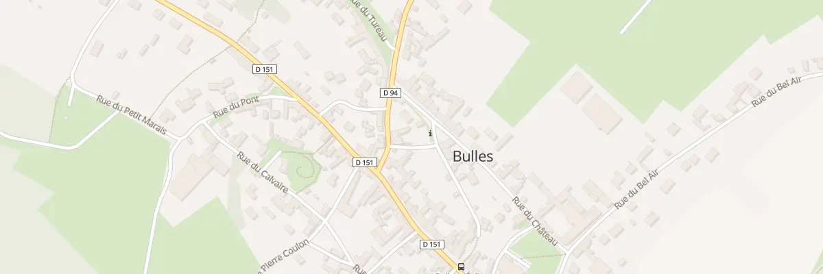 Plan du 4 Rue du Mesnil à Bulles