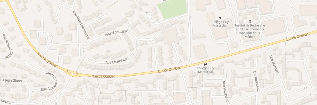 Plan du 6 Rue Champlain à Amiens