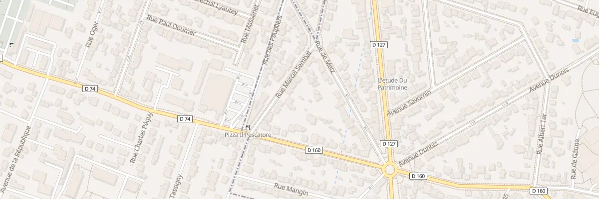 Plan du 12 Rue Marcel Sembat à L’Haÿ-les-Roses