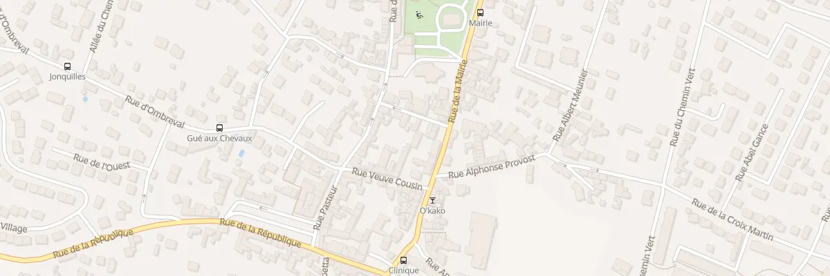 Plan du 35 Rue de la Mairie à Domont