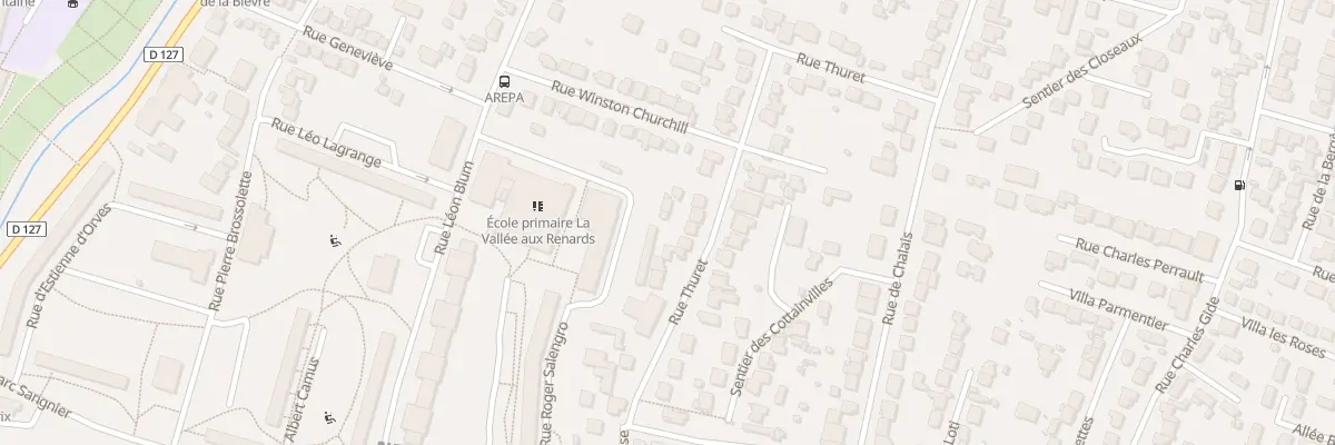 Plan du 42 Rue Thuret à L’Haÿ-les-Roses