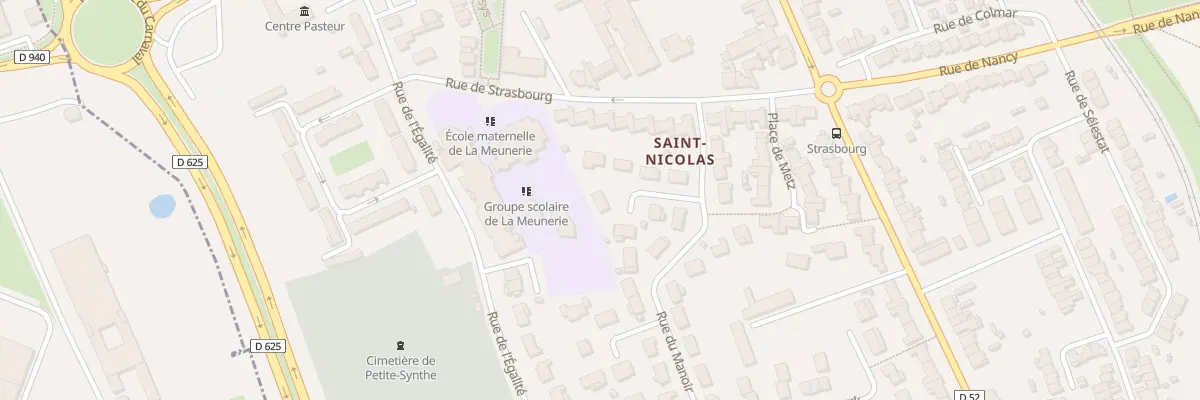 Plan du 83 Pl de Strasbourg à Dunkerque