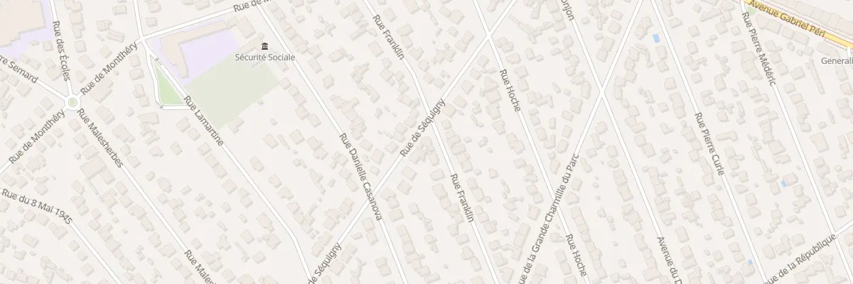 Plan du 90 Rue de Séquigny à Sainte-Geneviève-des-Bois