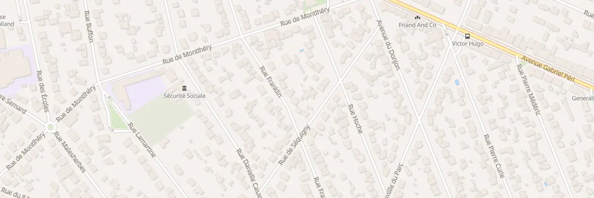 Plan du 41 Rue Franklin à Sainte-Geneviève-des-Bois