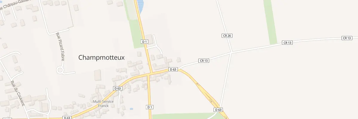 Plan du 39 Rue Michel de l’Hopital à Champmotteux