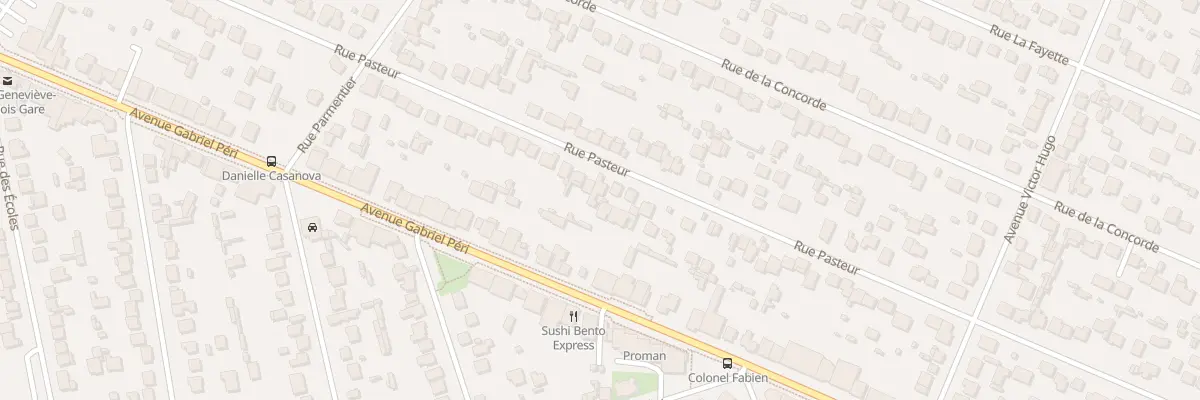 Plan du 94 Rue Pasteur à Sainte-Geneviève-des-Bois